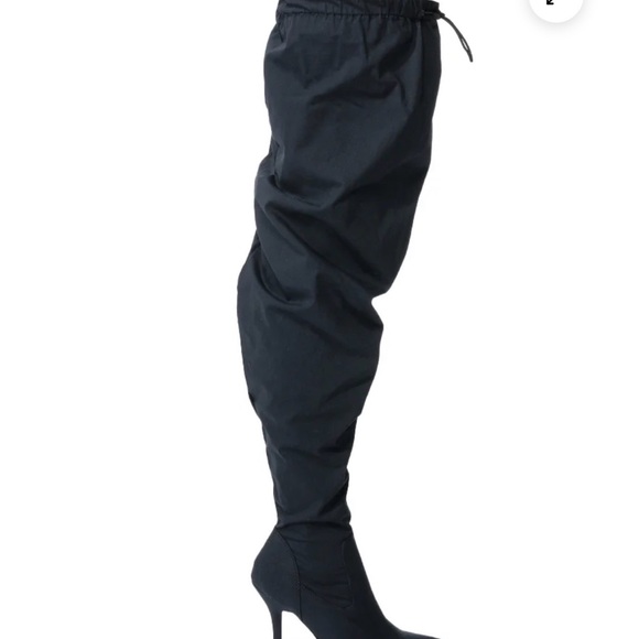 AKIRA Shoes - AKIRA Sleek Black Over-the-Knee Boots